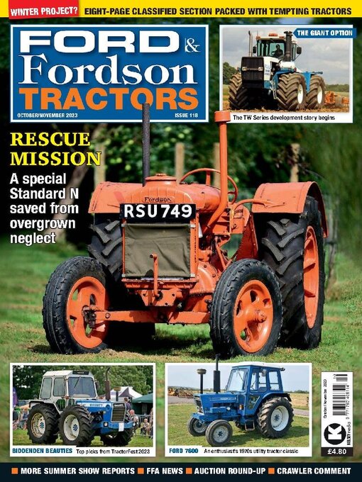 Title details for Ford and Fordson Tractors by Kelsey Publishing Ltd - Available